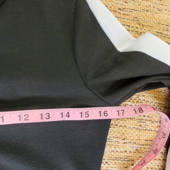 Zara Bodycon Long Striped Sleeve Dress - Picture 5 of 7